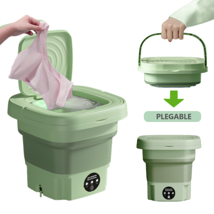Lavadora plegable portatil