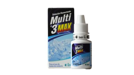 💧 Multi-3 Max Solución Humectante – Confort prolongado, sin conservantes 💧