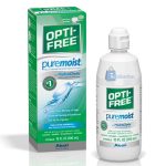 OPTI-FREE™ PureMoist™ – Hidratación y desinfección duradera para tus lentes