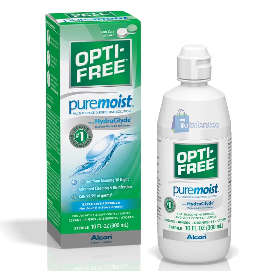 sol2 OPTI-FREE™ PureMoist™ – Hidratación y desinfección duradera para tus lentes - Imagen 1